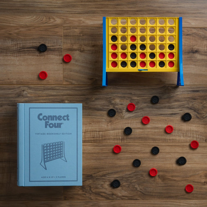 Winning Solutions - Vintage Bookshelf Edition - CONNECT 4 - Limolin 