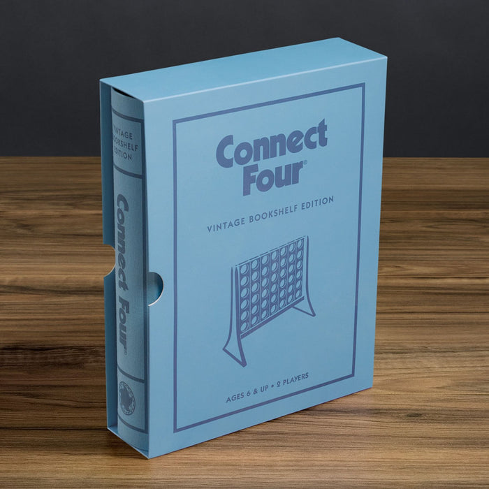 Winning Solutions - Vintage Bookshelf Edition - CONNECT 4 - Limolin 