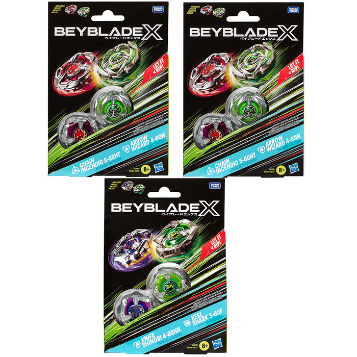 Hasbro - BEYBLADE - BBX GEN 4 DUAL PACK ASST