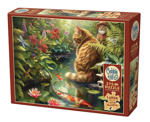 Cobble Hill - Koi Cat (275-Piece Puzzle) - Limolin 