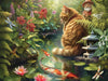 Cobble Hill - Koi Cat (275-Piece Puzzle) - Limolin 