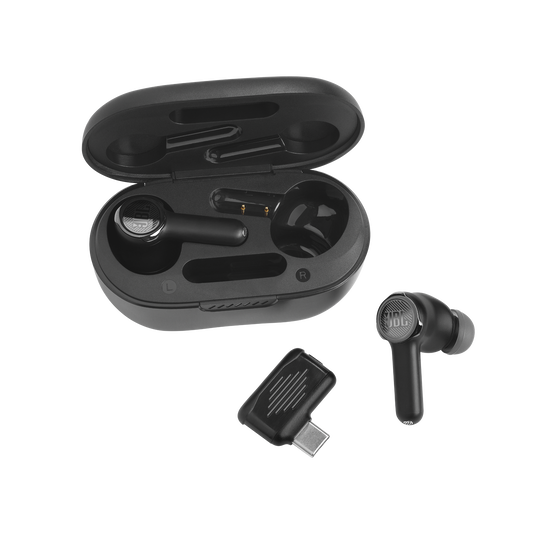 JBL - Bluetooth Earbuds Quantum TWS with USB-C