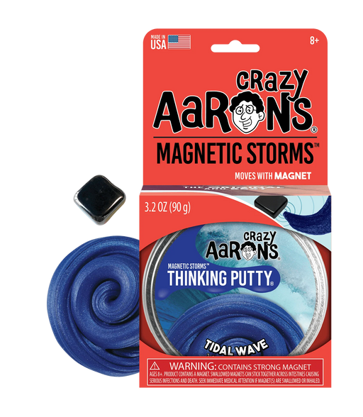 Crazy Aaron's - 4" TIN - MAGNETIC STORMS - TIDAL WAVE - Limolin 