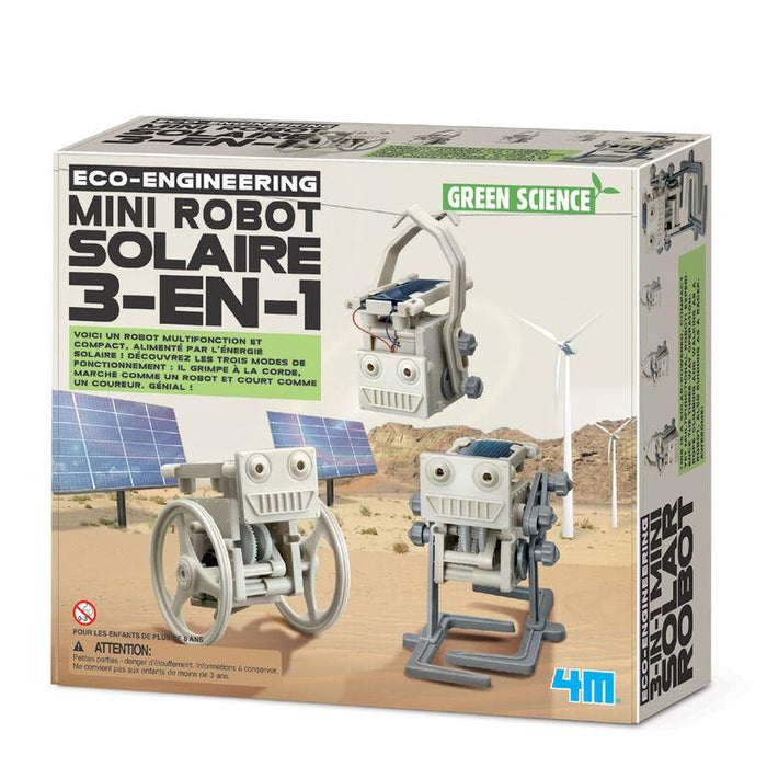 4M - 3-in-1 Solar Robot - French