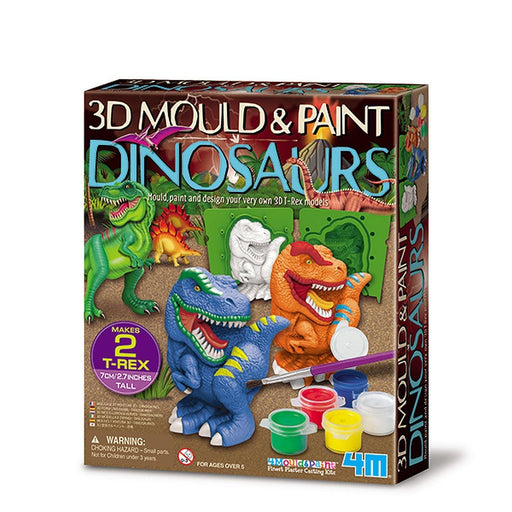 4M - 3D Mould & Paint Dinosaurs - Limolin 