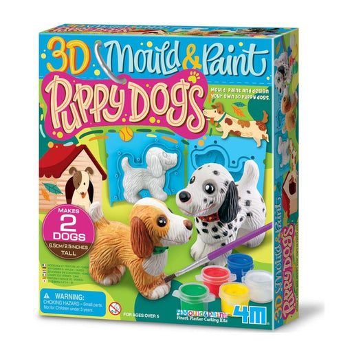 4M - 3D Mould & Paint Puppies - Limolin 