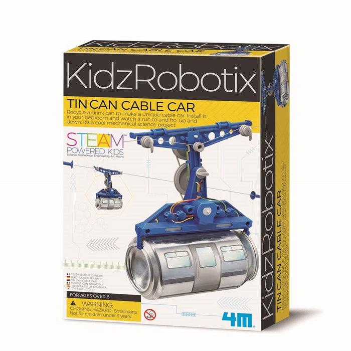 4M - KidzRobotix - Tin Can Cable Car - Limolin 