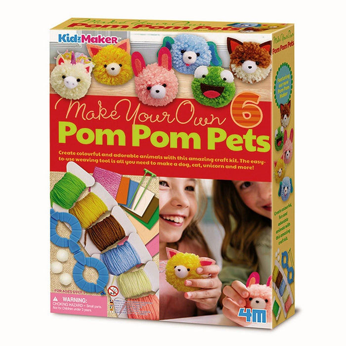 4M - Make Your Own Pom Pom Pets - Limolin 