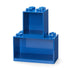 Lego - Brick Shelf Set Bright Blue - Limolin 