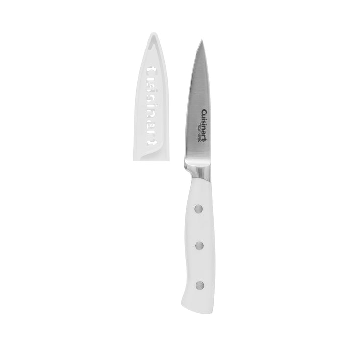 Cuisinart - White Triple Rivet 3.5" Paring - Matte White German Steel