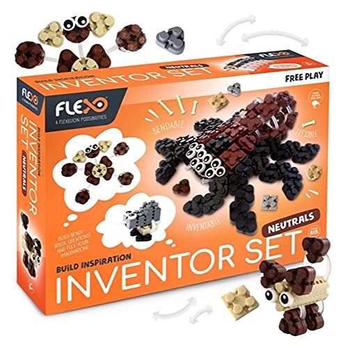 Flexo - Free Play Inventor Set Neutrals - Limolin 