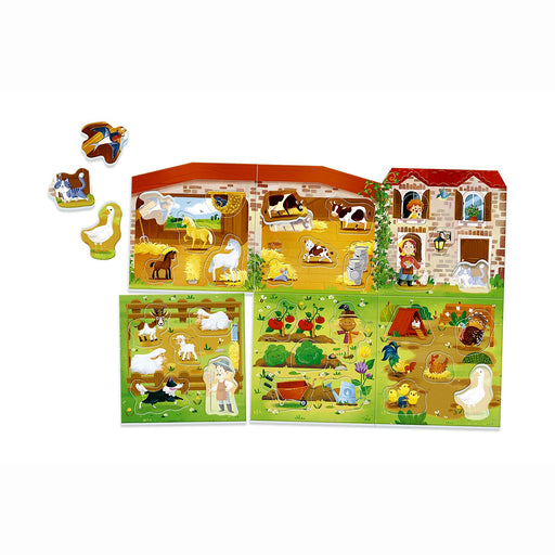 Clementoni - Education - Mon Puzzle De La Ferme (FR) - Limolin 