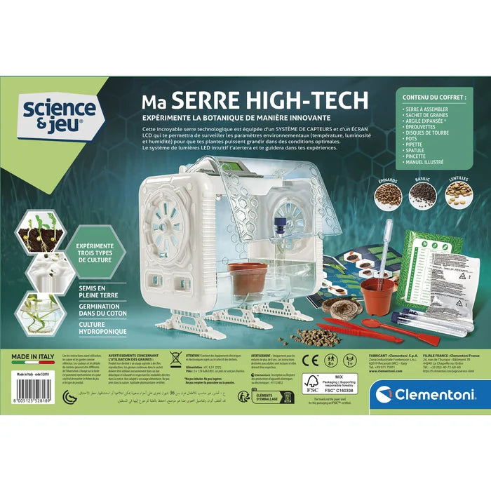 Clementoni - Science & Jeu: Ma Serre High-Tech