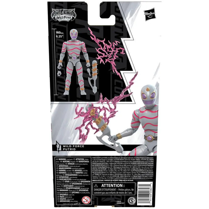 Hasbro - Rangers Lightning Collection Wild Force Putrid 6-inch Action Figure - Clerk - Limolin 