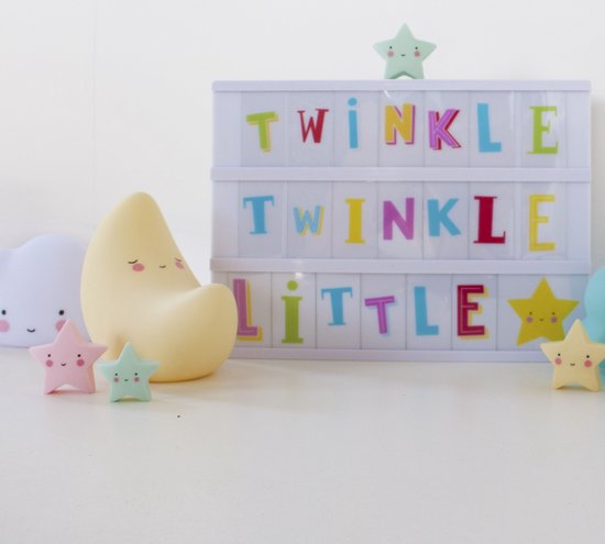 Little Lovely - Lightbox Letter Set - Funky Colors - Limolin 