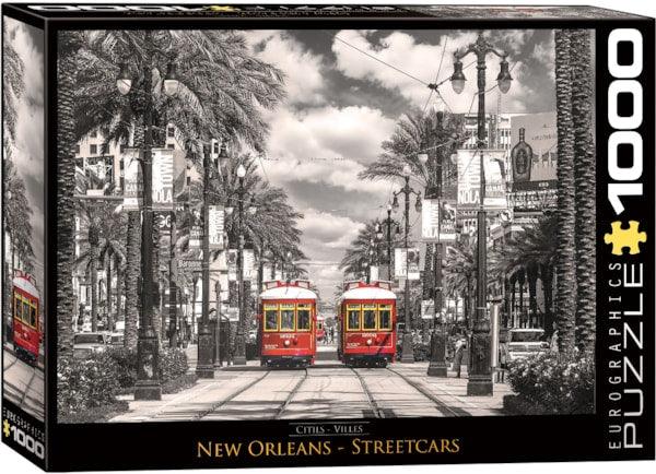 Eurographics - New Orleans - Streetcars (1000-Piece Puzzle)