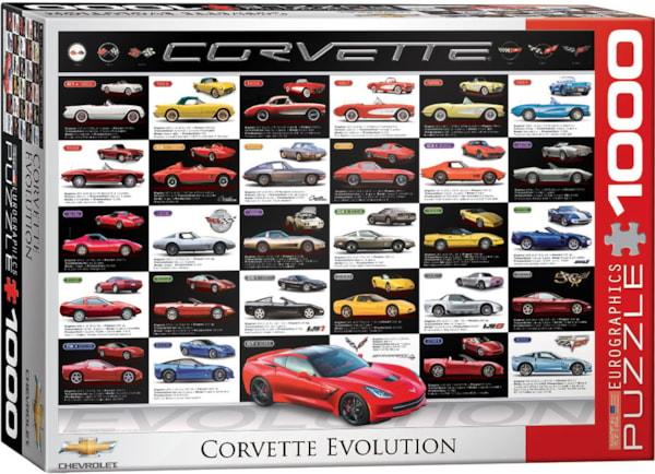 Eurographics - Corvette Evolution (1000-Piece Puzzle)