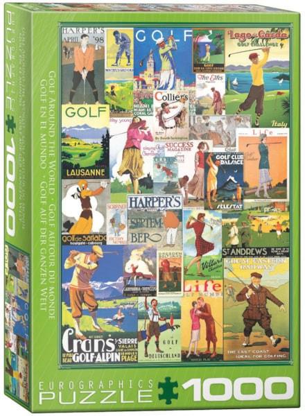 Eurographics - Golf Around The World (1000-Piece Puzzle)