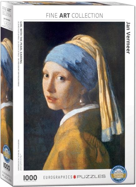 Eurographics - Girl With The Pearl Earring By Jan Vermeer De Delft (1000-Piece Puzzle)