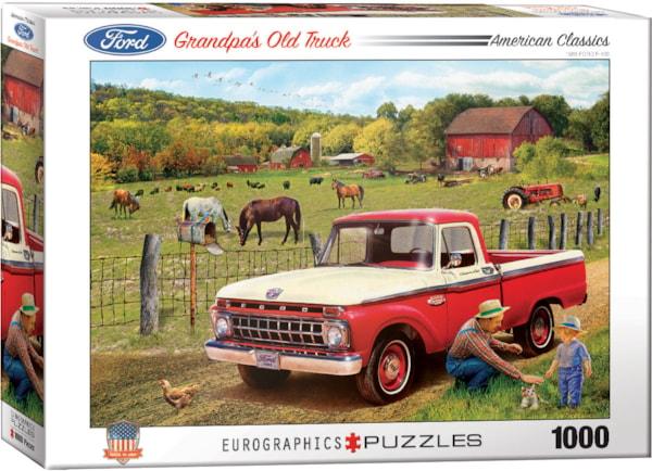 Eurographics - Grandpa'S Old Truck - 1965 Ford F-100 By Greg Girdano (1000-Piece Puzzle)