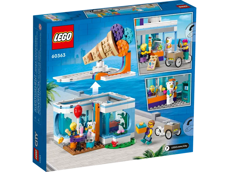 LEGO - 60363 - CITY - Ice-Cream Shop - 296 Pcs