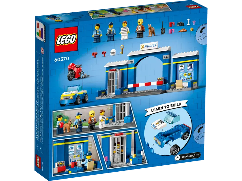 LEGO - 60370 - CITY - Police Station Chase - 172 Pcs