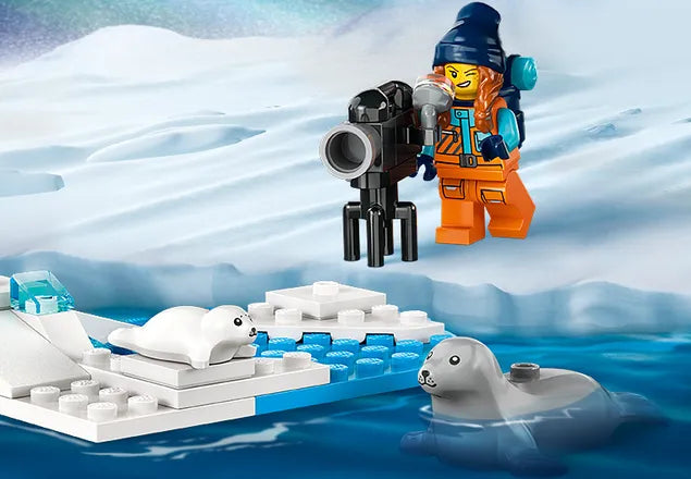 LEGO - 60376 - CITY - Arctic Explorer Snowmobile - 70 Pcs