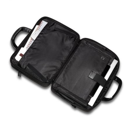Kensington - Laptop Case 14inch Contour 2.0 Executive Lockable Zipper RFID Pocket Water Resistant Trolley Pass Through Checkpoint Friendly