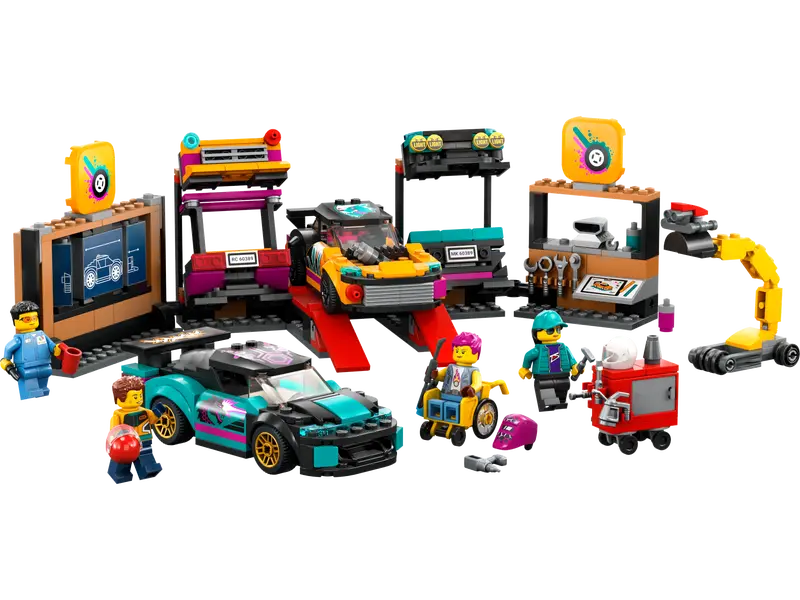 LEGO - 60389 - CITY - Custom Car Garage - 507 Pcs