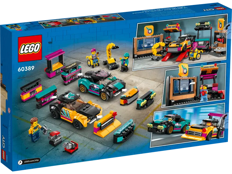 LEGO - 60389 - CITY - Custom Car Garage - 507 Pcs