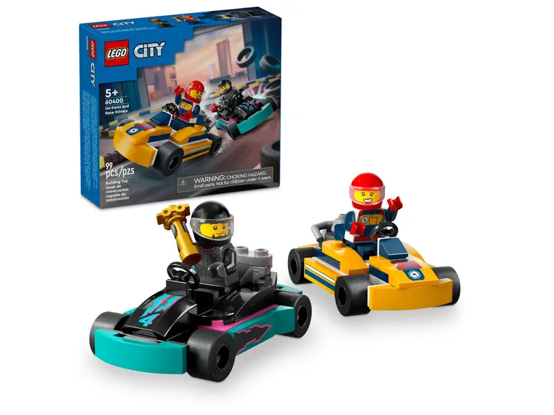 LEGO - 60400 - CITY - Go-Karts and Race Drivers - 99 Pcs