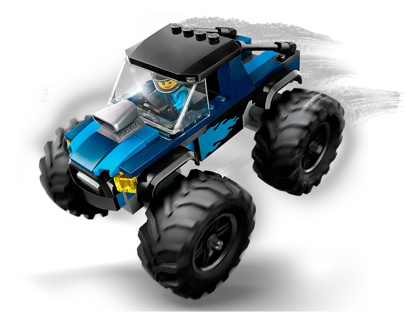 LEGO - 60402 - CITY - Blue Monster Truck - 148 Pcs