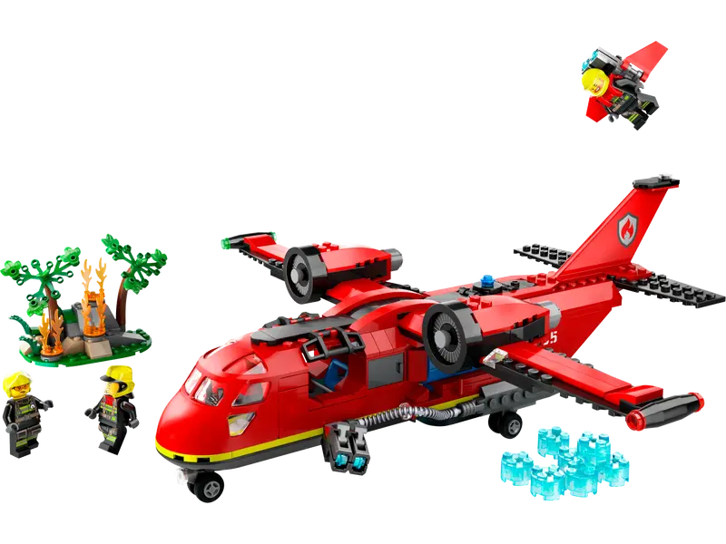 LEGO - 60413 - CITY - Fire Rescue Plane - 478 Pcs