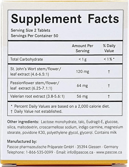 Pascoe - Neurapas balance - Tablets 100T - Limolin 