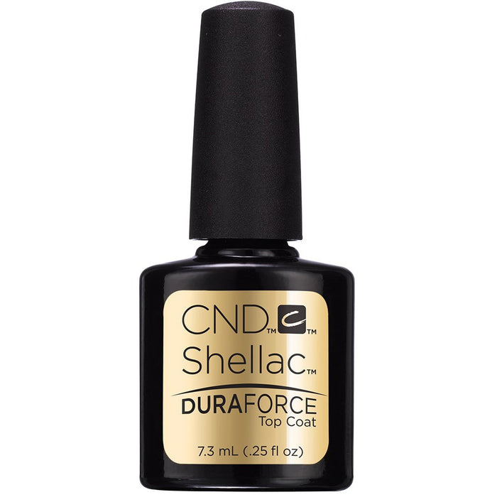 CND - Shellac Duraforce Top Coat Uv .25 oz - Limolin 