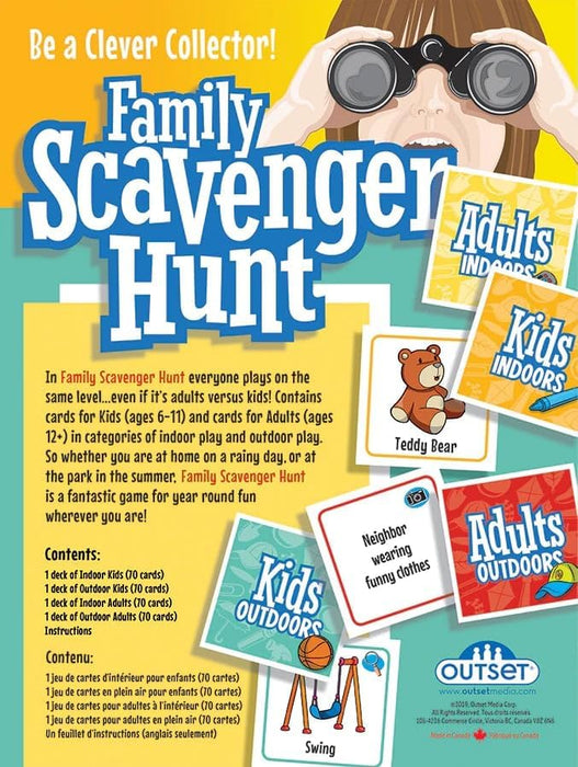 Outset Media - Family Scavenger Hunt - Limolin 