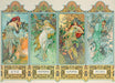Eurographics - Four Seasons By Alphonse Maria Mucha (1000-Piece Puzzle)