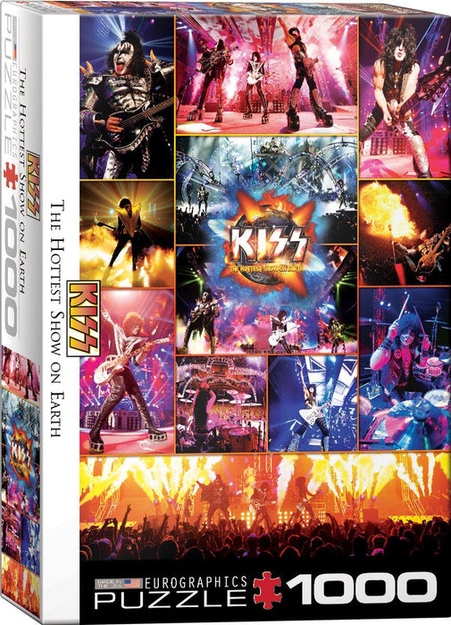 Eurographics - Kiss The Hottest Show On Earth (1000-Piece Puzzle)
