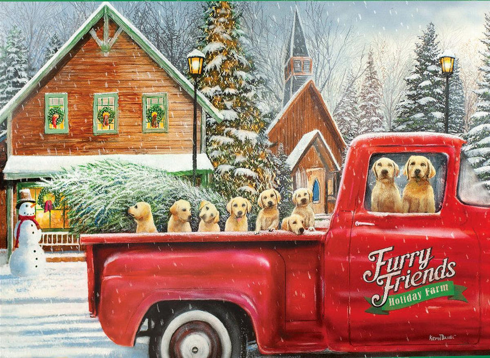 Eurographics - Furry Friends Holiday Farm (1000-Piece Puzzle)