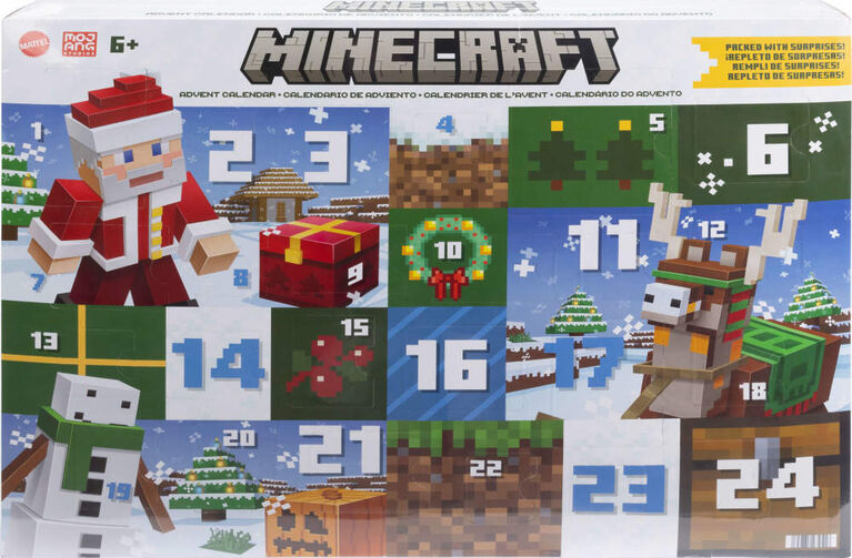 Mattel - MINECRAFT - 3.25" FIGS - ADVENT CALENDAR