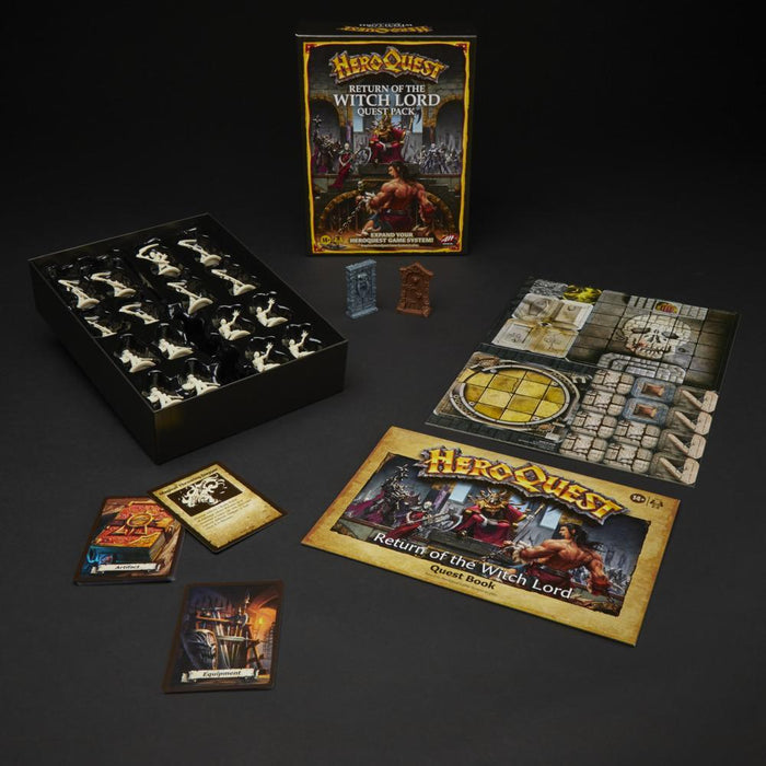 Hasbro - Ah Heroquest Expansion Return Of Witchlord - Limolin 