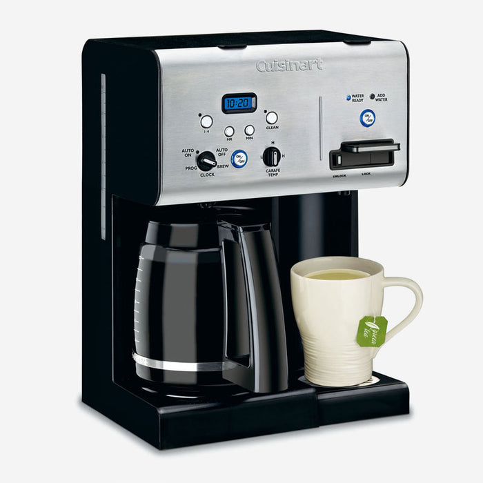 Cuisinart - 12-Cup Programmable Coffeemaker With Hot Water System
