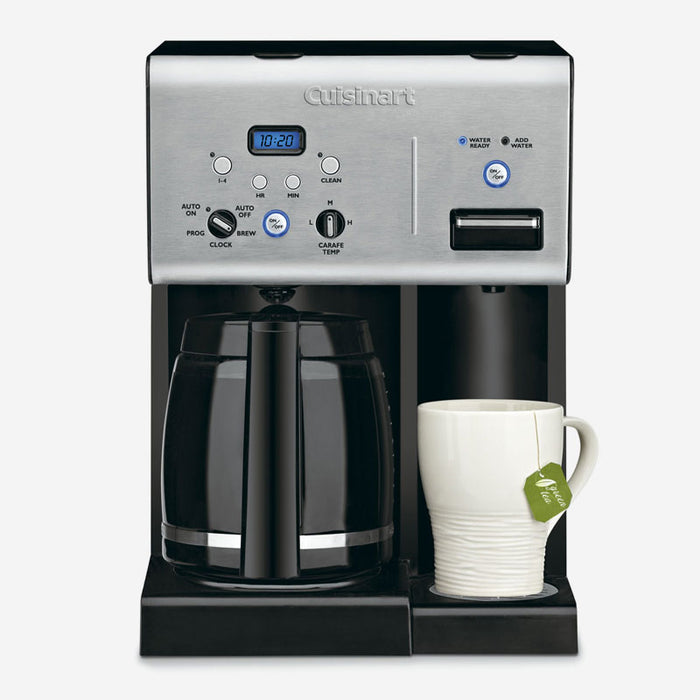 Cuisinart - 12-Cup Programmable Coffeemaker With Hot Water System