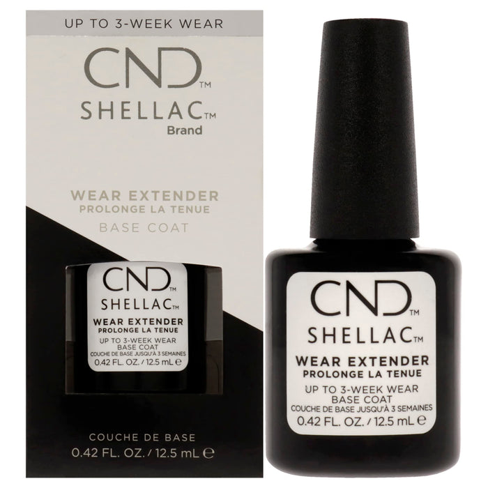 CND - Shellac Base Coat Wear Extender 0.42 oz - Limolin 