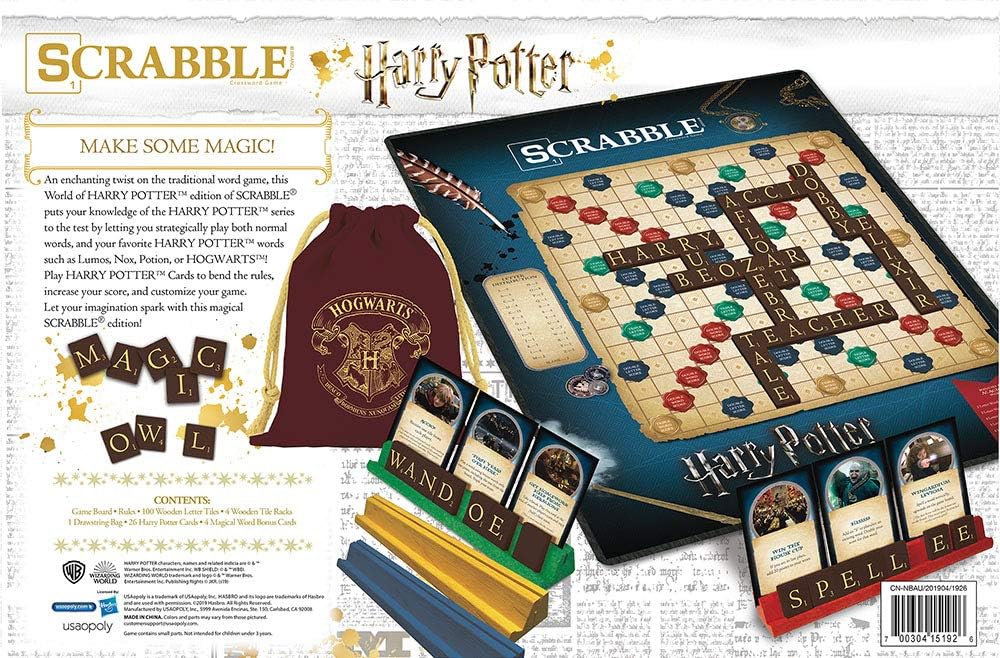 USAopoly - SCRABBLE: World of Harry Potter