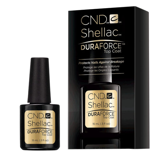 CND - Shellac Duraforce Top Coat Uv .5 oz - Limolin 