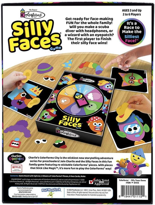 Kahootz - Colorforms - Silly Faces Game