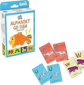 Briarpatch - World of Eric Carle - Alphabet Go Fish - Card Game