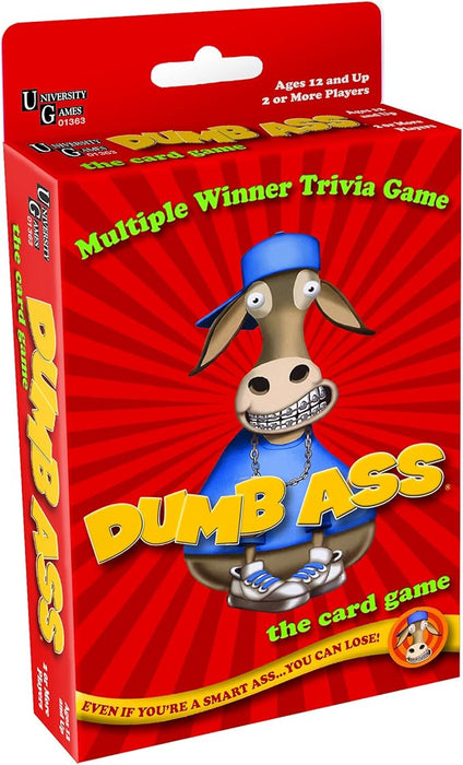 University Games - Dumb Ass - (Peggable) Card Game