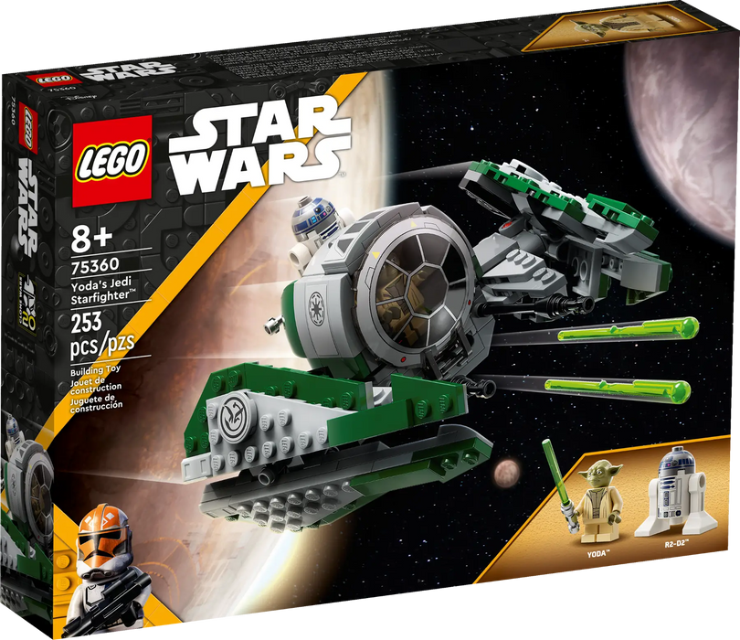 LEGO - 75360 - STAR WARS - Yoda's Jedi Starfighter - 253 Pcs